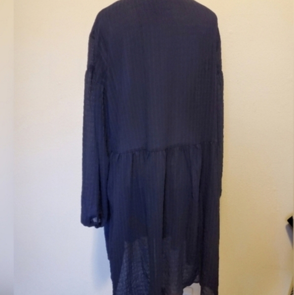 Samsoe Samsoe Blue Dress - Picture 4 of 9